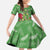 Kakapo New Zealand Christmas Family Matching Mermaid Dress and Hawaiian Shirt Meri Kirihimete Pohutukawa - Green Color