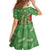 Kakapo New Zealand Christmas Family Matching Mermaid Dress and Hawaiian Shirt Meri Kirihimete Pohutukawa - Green Color