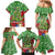 Kakapo New Zealand Christmas Family Matching Mermaid Dress and Hawaiian Shirt Meri Kirihimete Pohutukawa - Green Color