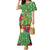 Kakapo New Zealand Christmas Family Matching Mermaid Dress and Hawaiian Shirt Meri Kirihimete Pohutukawa - Green Color