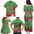 Kakapo New Zealand Christmas Family Matching Puletasi and Hawaiian Shirt Meri Kirihimete Pohutukawa - Green Color