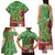 Kakapo New Zealand Christmas Family Matching Tank Maxi Dress and Hawaiian Shirt Meri Kirihimete Pohutukawa - Green Color