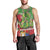 Kakapo New Zealand Christmas Men Tank Top Meri Kirihimete Pohutukawa - Green Color