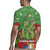 Kakapo New Zealand Christmas Rugby Jersey Meri Kirihimete Pohutukawa - Green Color