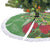 Kakapo New Zealand Christmas Tree Skirt Meri Kirihimete Pohutukawa - Green Color