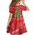 Kakapo New Zealand Christmas Family Matching Mermaid Dress and Hawaiian Shirt Meri Kirihimete Pohutukawa - Red Color