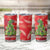 Kakapo New Zealand Christmas Tumbler Cup Meri Kirihimete Pohutukawa - Red Color