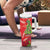 Kakapo New Zealand Christmas Tumbler With Handle Meri Kirihimete Pohutukawa - Red Color