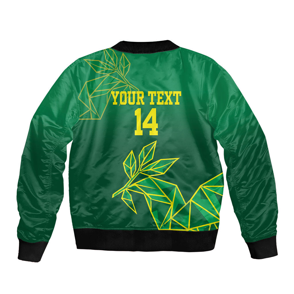 Fiji Tailevu Rugby Custom Bomber Jacket Warai Na Leqa LT14 - Polynesian Pride