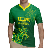 Fiji Tailevu Rugby Custom Rugby Jersey Warai Na Leqa LT14 - Polynesian Pride