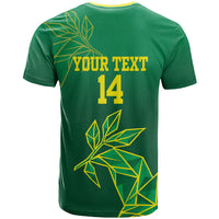 Fiji Tailevu Rugby Custom T Shirt Warai Na Leqa LT14 - Polynesian Pride