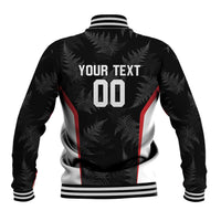 Custom New Zealand Silver Fern Softball Baseball Jacket Go Aotearoa LT14 - Polynesian Pride