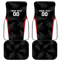 Custom New Zealand Silver Fern Softball Car Mats Go Aotearoa LT14 - Polynesian Pride