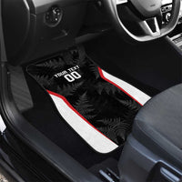 Custom New Zealand Silver Fern Softball Car Mats Go Aotearoa LT14 - Polynesian Pride