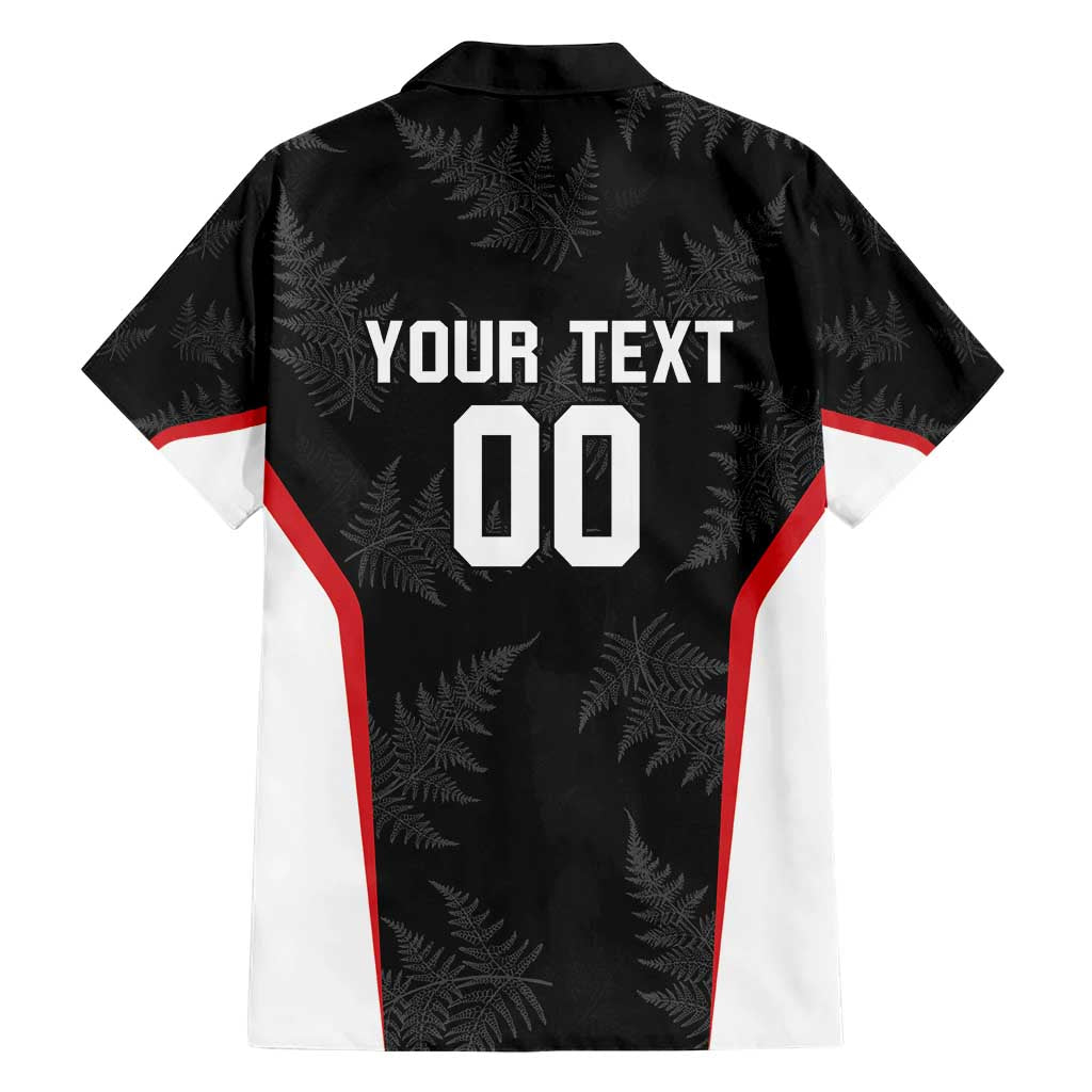 Custom New Zealand Silver Fern Softball Hawaiian Shirt Go Aotearoa LT14 - Polynesian Pride