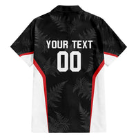 Custom New Zealand Silver Fern Softball Hawaiian Shirt Go Aotearoa LT14 - Polynesian Pride