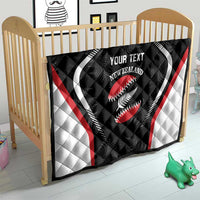 Custom New Zealand Silver Fern Softball Quilt Go Aotearoa