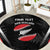 Custom New Zealand Silver Fern Softball Round Carpet Go Aotearoa