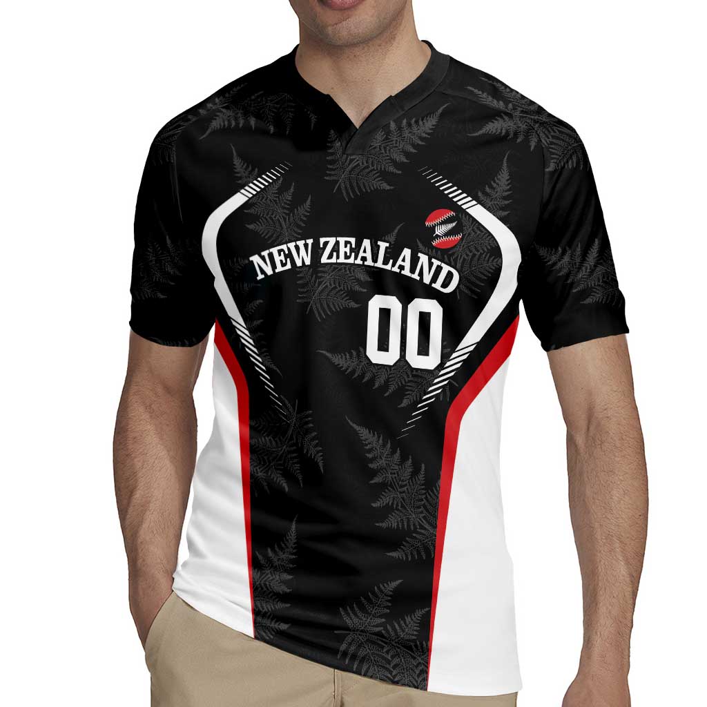 Custom New Zealand Silver Fern Softball Rugby Jersey Go Aotearoa