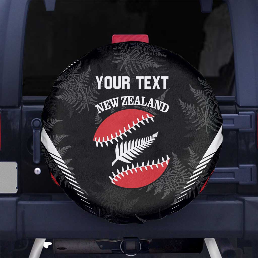 Custom New Zealand Silver Fern Softball Spare Tire Cover Go Aotearoa LT14 - Polynesian Pride