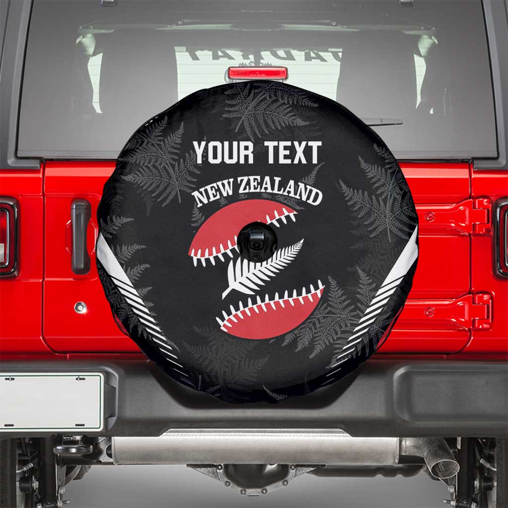 Custom New Zealand Silver Fern Softball Spare Tire Cover Go Aotearoa LT14 - Polynesian Pride