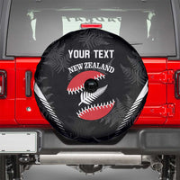 Custom New Zealand Silver Fern Softball Spare Tire Cover Go Aotearoa LT14 - Polynesian Pride