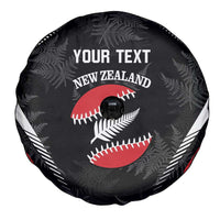 Custom New Zealand Silver Fern Softball Spare Tire Cover Go Aotearoa LT14 - Polynesian Pride
