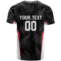 Custom New Zealand Silver Fern Softball T Shirt Go Aotearoa LT14 - Polynesian Pride