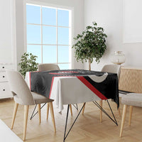 Custom New Zealand Silver Fern Softball Tablecloth Go Aotearoa LT14 - Polynesian Pride