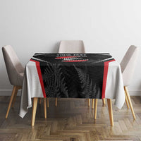 Custom New Zealand Silver Fern Softball Tablecloth Go Aotearoa LT14 - Polynesian Pride