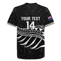 Custom Aotearoa Ice Hockey Rugby Jersey NZ Tiki Mascot - Maori Pattern LT14 - Polynesian Pride