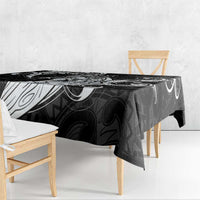 Personalised New Zealand Surfing Tablecloth Aotearoa Maori Tiki Haka LT14 - Polynesian Pride