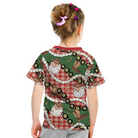 Cowboy Hawaii Mele Kalikimaka Kid T Shirt Paniolo Kukui Nut Pikake Lei Red Version LT14 - Polynesian Pride