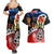 New Zealand Waitangi And ANZAC Day Couples Matching Summer Maxi Dress and Hawaiian Shirt Aotearoa Maori Tiki With Last Post LT14 - Polynesian Pride