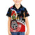 New Zealand Waitangi And ANZAC Day Kid Hawaiian Shirt Aotearoa Maori Tiki With Last Post LT14 Kid Black - Polynesian Pride