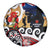 New Zealand Waitangi And ANZAC Day Spare Tire Cover Aotearoa Maori Tiki With Last Post