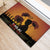 Tokelau ANZAC Day Rubber Doormat Camouflage With Poppies Lest We Forget LT14 - Polynesian Pride