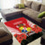 Tonga ANZAC Day Area Rug Camouflage With Poppies Lest We Forget LT14 - Polynesian Pride