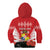 Tonga ANZAC Day Kid Hoodie Camouflage With Poppies Lest We Forget LT14 - Polynesian Pride