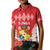 Tonga ANZAC Day Kid Polo Shirt Camouflage With Poppies Lest We Forget LT14 Kid Red - Polynesian Pride