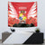 Tonga ANZAC Day Tapestry Camouflage With Poppies Lest We Forget LT14 - Polynesian Pride