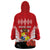 Tonga ANZAC Day Wearable Blanket Hoodie Camouflage With Poppies Lest We Forget LT14 - Polynesian Pride