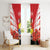 Tonga ANZAC Day Window Curtain Camouflage With Poppies Lest We Forget LT14 - Polynesian Pride