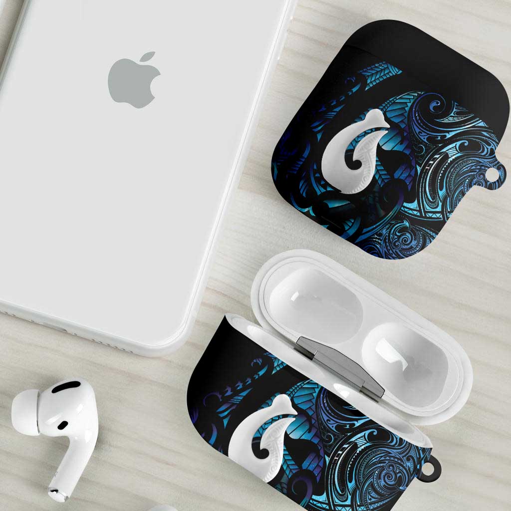Hei Matau New Zealand Matariki AirPods Case NZ Fish Hook Maori Art LT14 - Polynesian Pride