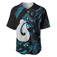 Hei Matau New Zealand Matariki Baseball Jersey NZ Fish Hook Maori Art LT14 Purple - Polynesian Pride