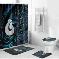 Hei Matau New Zealand Matariki Bathroom Set NZ Fish Hook Maori Art