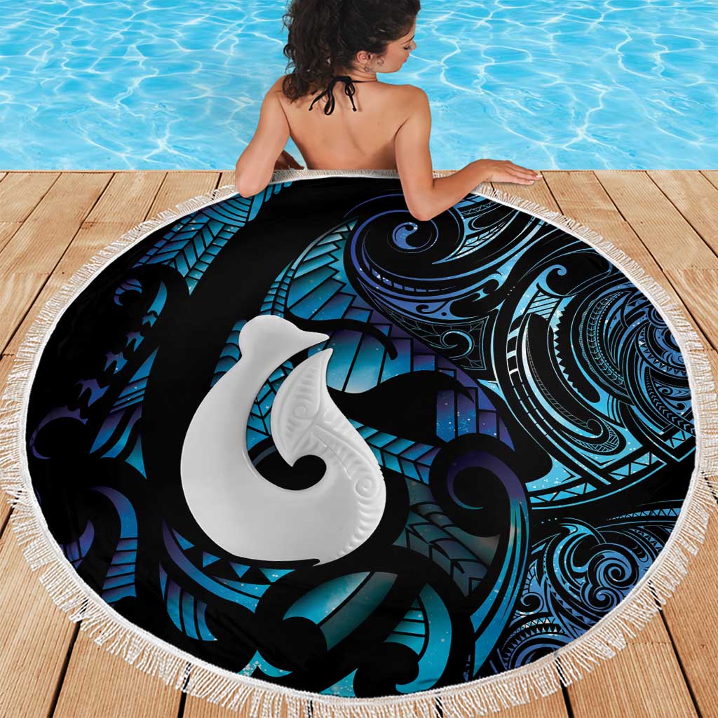 Hei Matau New Zealand Matariki Beach Blanket NZ Fish Hook Maori Art LT14 - Polynesian Pride
