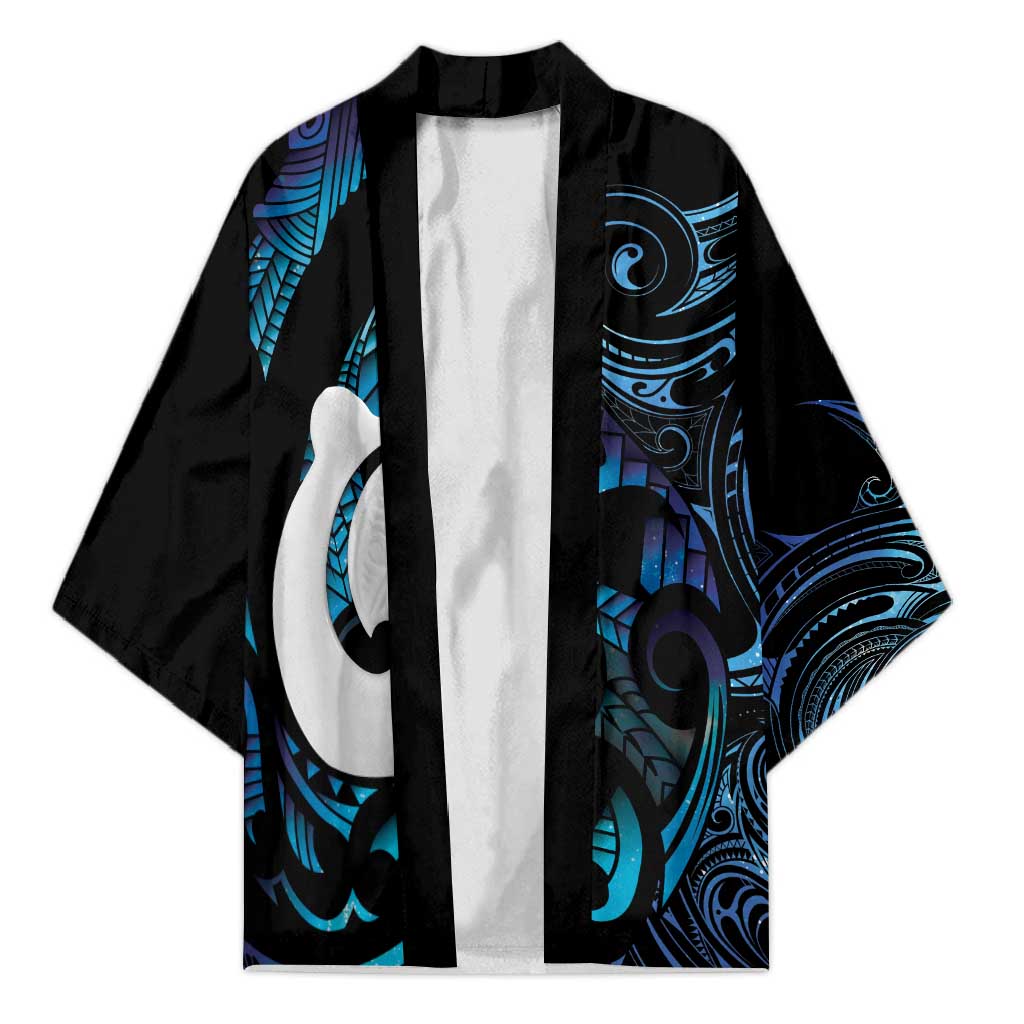 Hei Matau New Zealand Matariki Kimono NZ Fish Hook Maori Art LT14 Unisex Purple - Polynesian Pride
