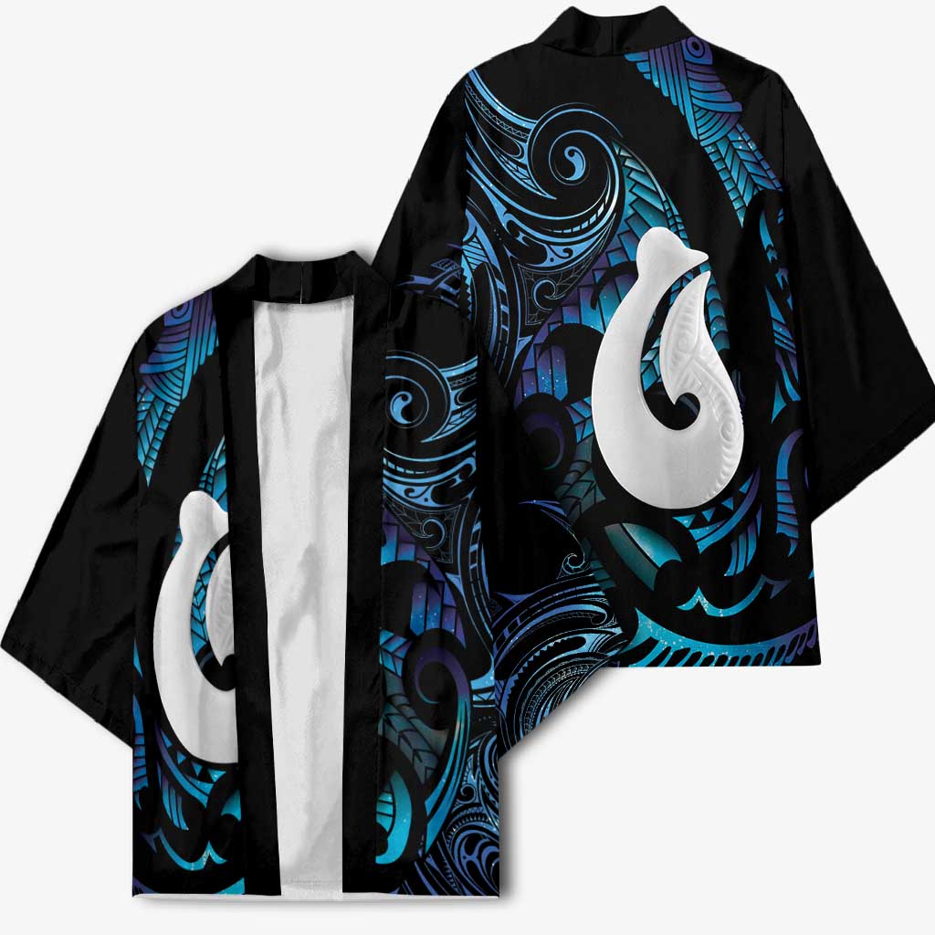Hei Matau New Zealand Matariki Kimono NZ Fish Hook Maori Art LT14 - Polynesian Pride
