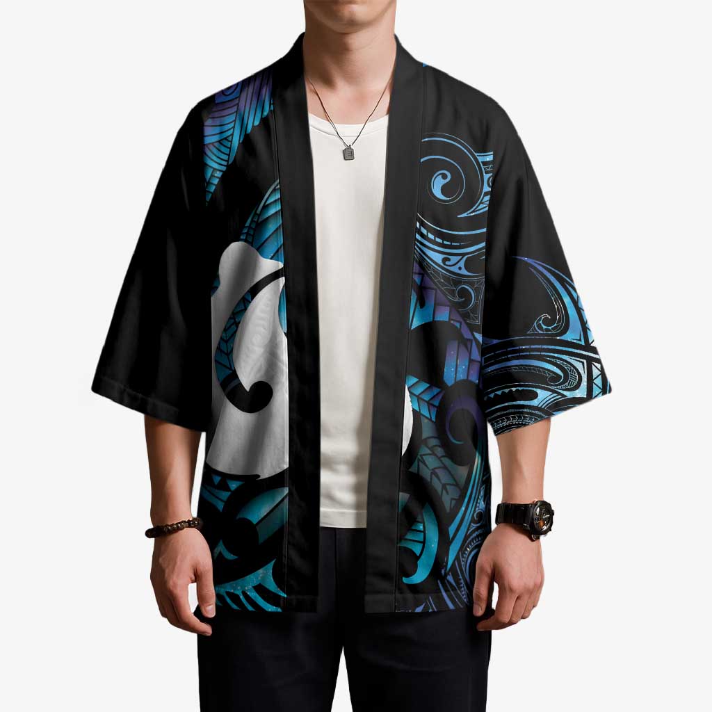Hei Matau New Zealand Matariki Kimono NZ Fish Hook Maori Art LT14 - Polynesian Pride